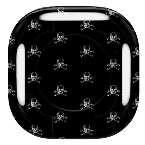 Alchemy Skull and Crossbone Pattern Galaxy Buds Pro Skin