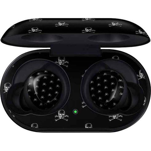Alchemy Skull and Crossbone Pattern Galaxy Buds Skin