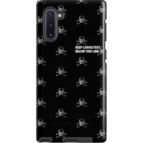 Alchemy Skull and Crossbone Pattern Galaxy Note 10 Pro Case