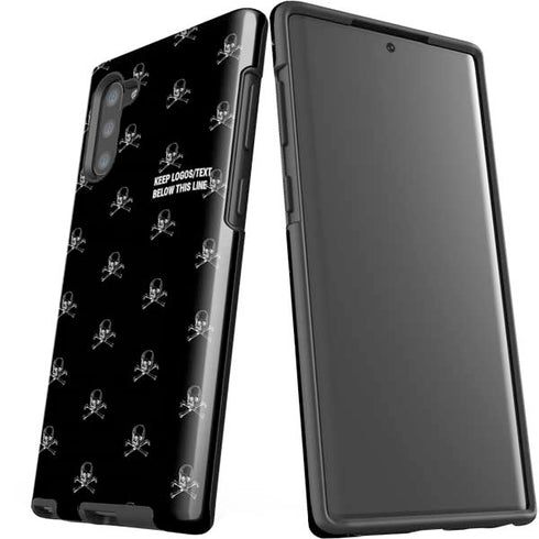 Alchemy Skull and Crossbone Pattern Galaxy Note 10 Pro Case