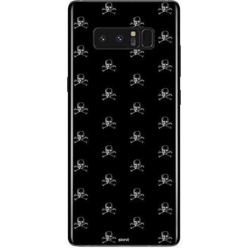 Alchemy Skull and Crossbone Pattern Galaxy Note 8 Skin