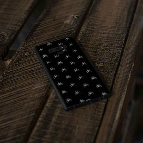 Alchemy Skull and Crossbone Pattern Galaxy Note 9 Skin