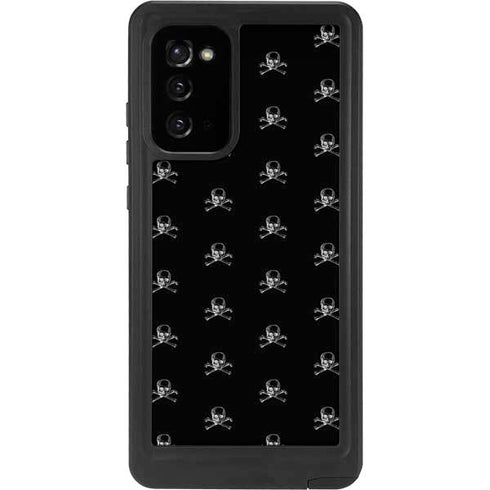 Alchemy Skull and Crossbone Pattern Galaxy Note20 5G Waterproof Case