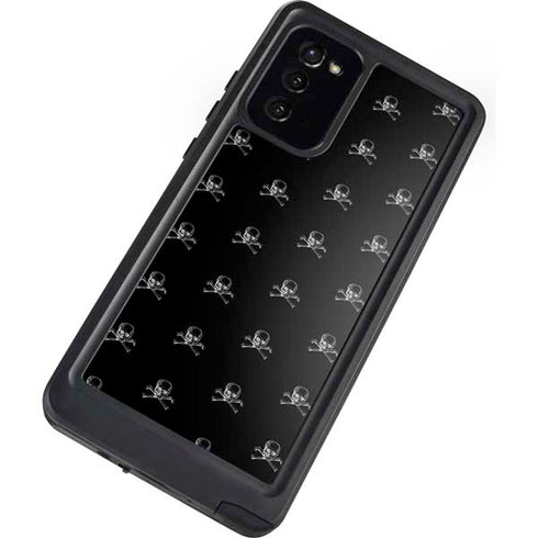 Alchemy Skull and Crossbone Pattern Galaxy Note20 5G Waterproof Case