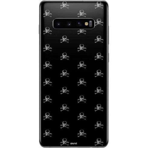 Alchemy Skull and Crossbone Pattern Galaxy S10 Plus Skin