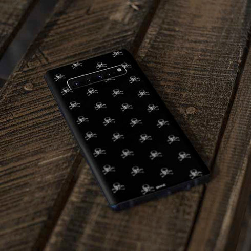 Alchemy Skull and Crossbone Pattern Galaxy S10 Plus Skin