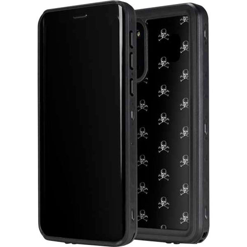 Alchemy Skull and Crossbone Pattern Galaxy S20 Waterproof Case