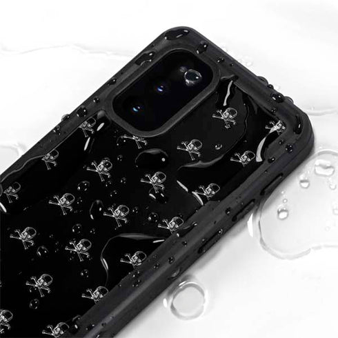Alchemy Skull and Crossbone Pattern Galaxy S20 Waterproof Case