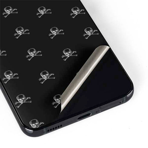 Alchemy Skull and Crossbone Pattern Galaxy S22 Skin