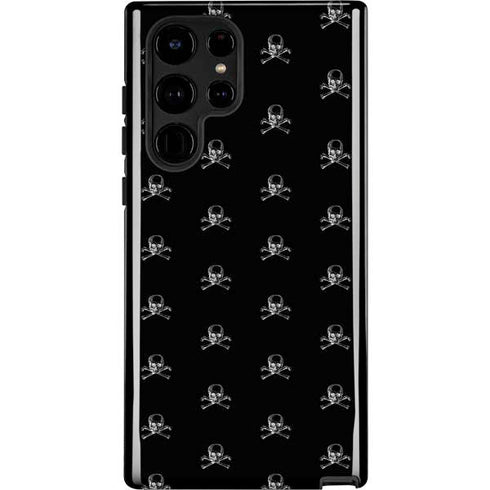 Alchemy Skull and Crossbone Pattern Galaxy S22 Ultra Pro Case