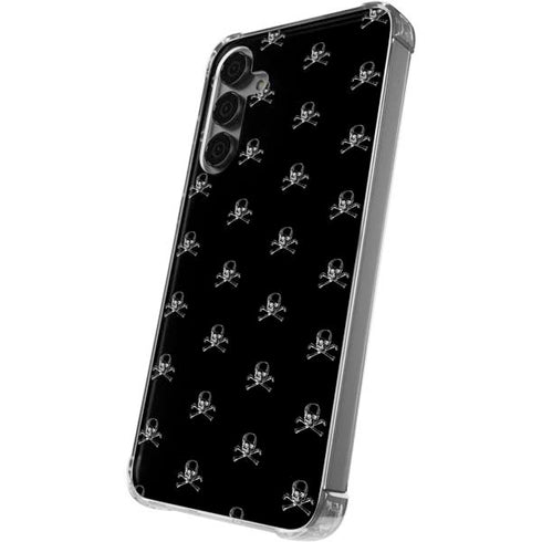 Alchemy Skull and Crossbone Pattern Galaxy S24 Plus Clear Case