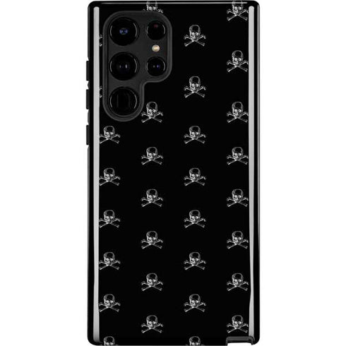 Alchemy Skull and Crossbone Pattern Galaxy S24 Ultra Impact Case