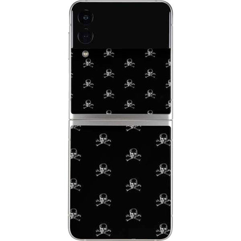 Alchemy Skull and Crossbone Pattern Galaxy Z Flip3 5G Skin