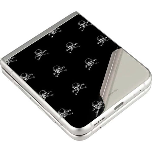 Alchemy Skull and Crossbone Pattern Galaxy Z Flip3 5G Skin