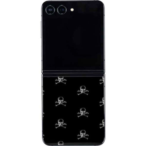 Alchemy Skull and Crossbone Pattern Galaxy Z Flip5 5G Skin