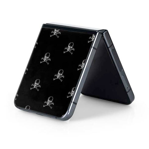 Alchemy Skull and Crossbone Pattern Galaxy Z Flip5 5G Skin