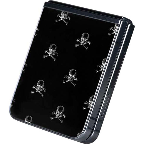 Alchemy Skull and Crossbone Pattern Galaxy Z Flip5 5G Skin