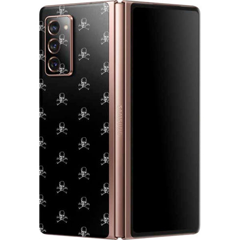 Alchemy Skull and Crossbone Pattern Galaxy Z Fold2 5G Skin