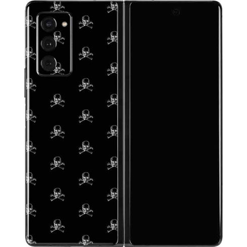 Alchemy Skull and Crossbone Pattern Galaxy Z Fold2 5G Skin