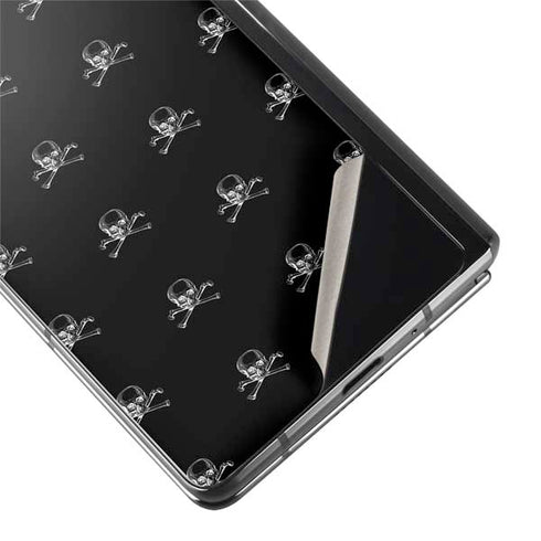 Alchemy Skull and Crossbone Pattern Galaxy Z Fold2 5G Skin