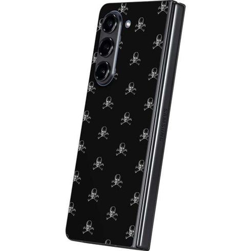 Alchemy Skull and Crossbone Pattern Galaxy Z Fold5 5G Skin