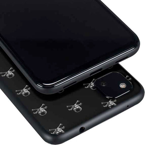 Alchemy Skull and Crossbone Pattern Google Pixel 4a Skin