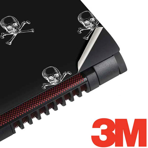 Alchemy Skull and Crossbone Pattern Dell Inspiron Skin