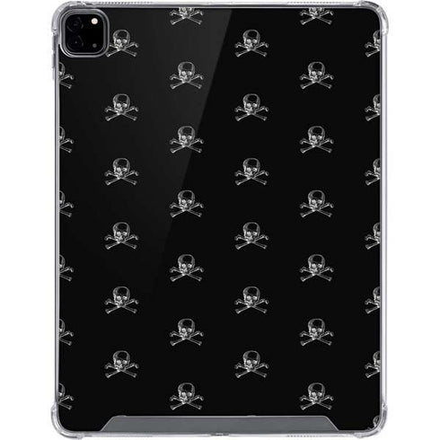 Alchemy Skull and Crossbone Pattern iPad Pro 12.9in (2020) Clear Case