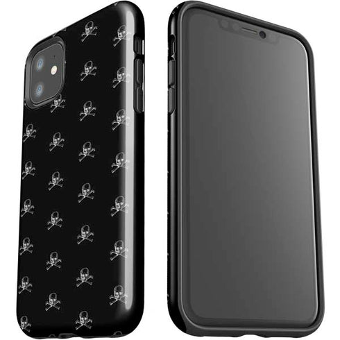 Alchemy Skull and Crossbone Pattern iPhone 11 Impact Case