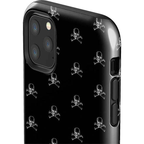 Alchemy Skull and Crossbone Pattern iPhone 11 Pro Max Impact Case