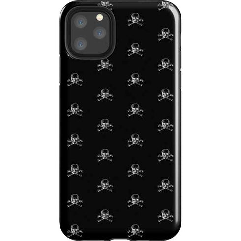 Alchemy Skull and Crossbone Pattern iPhone 11 Pro Max Impact Case