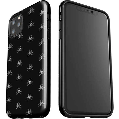 Alchemy Skull and Crossbone Pattern iPhone 11 Pro Max Impact Case