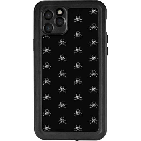 Alchemy Skull and Crossbone Pattern iPhone 11 Pro Max Waterproof Case