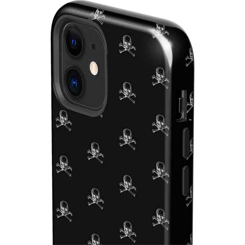 Alchemy Skull and Crossbone Pattern iPhone 12 Impact Case