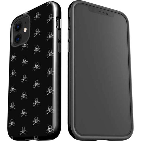Alchemy Skull and Crossbone Pattern iPhone 12 Impact Case