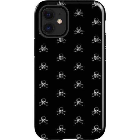 Alchemy Skull and Crossbone Pattern iPhone 12 Mini Impact Case