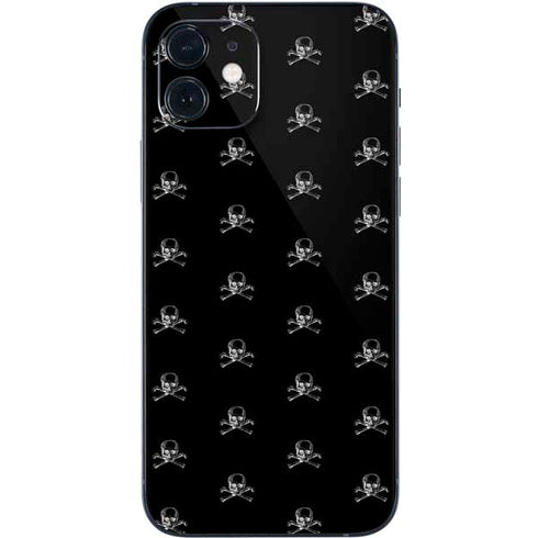 Alchemy Skull and Crossbone Pattern iPhone 12 Mini Skin