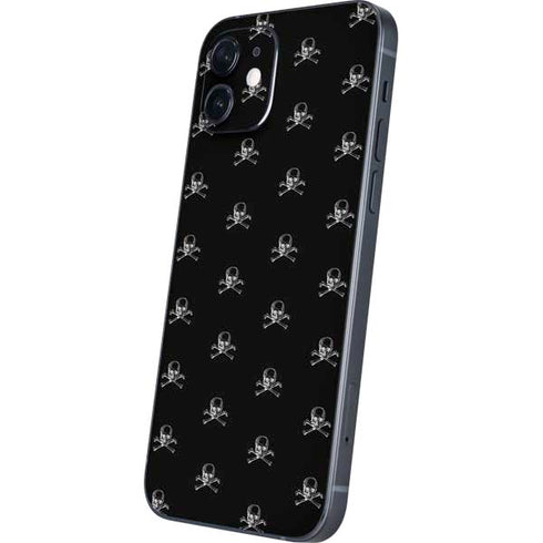 Alchemy Skull and Crossbone Pattern iPhone 12 Mini Skin