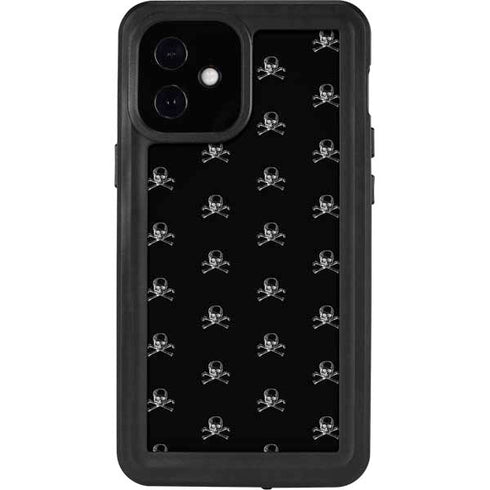 Alchemy Skull and Crossbone Pattern iPhone 12 Mini Waterproof Case
