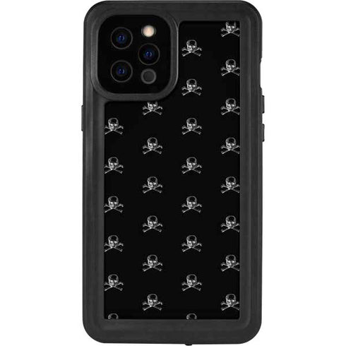 Alchemy Skull and Crossbone Pattern iPhone 12 Pro Max Waterproof Case