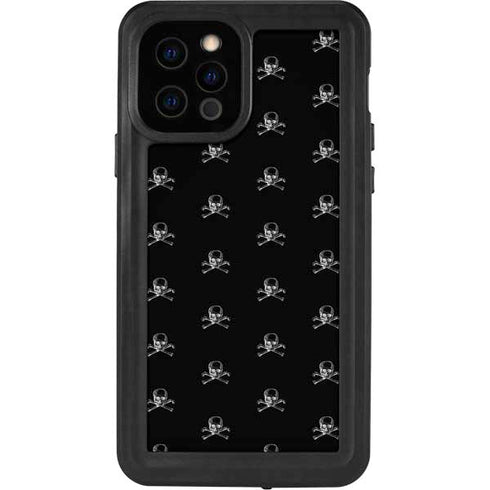 Alchemy Skull and Crossbone Pattern iPhone 12 Pro Waterproof Case