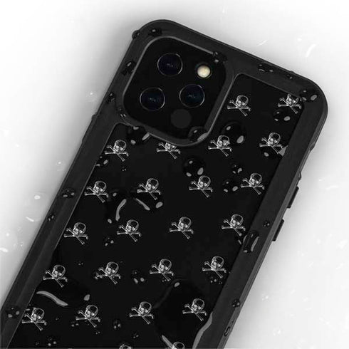Alchemy Skull and Crossbone Pattern iPhone 12 Pro Waterproof Case