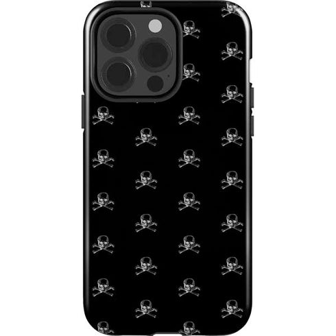 Alchemy Skull and Crossbone Pattern iPhone 13 Pro Impact Case
