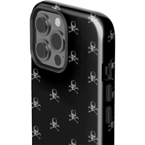 Alchemy Skull and Crossbone Pattern iPhone 13 Pro Max Impact Case