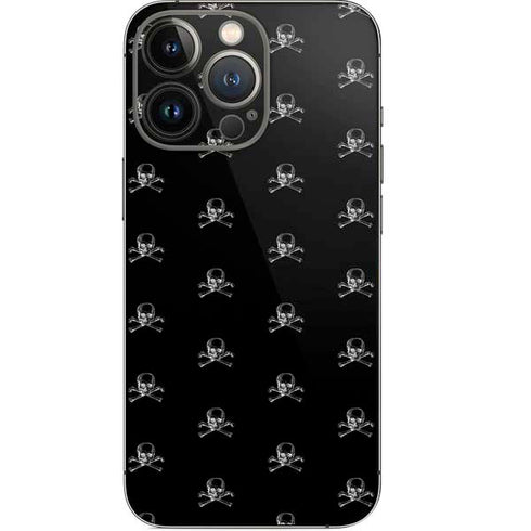 Alchemy Skull and Crossbone Pattern iPhone 13 Pro Skin