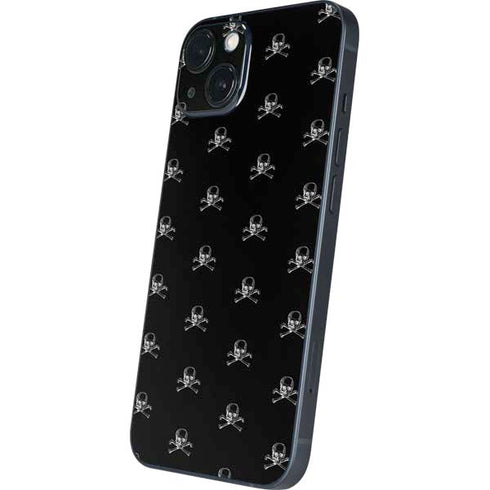 Alchemy Skull and Crossbone Pattern iPhone 14 Plus Skin