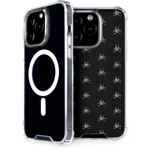 Alchemy Skull and Crossbone Pattern iPhone 14 Pro MagSafe Case