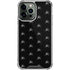 Alchemy Skull and Crossbone Pattern iPhone 14 Pro Max Clear Case