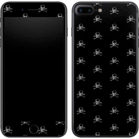 Alchemy Skull and Crossbone Pattern iPhone 8 Plus Skin