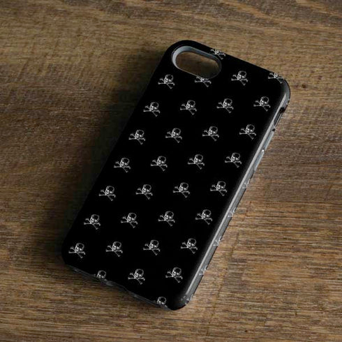 Alchemy Skull and Crossbone Pattern iPhone 8 Pro Case